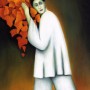 Pierrot<br />olie/doek 130x100